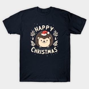 Christmas hedgehog T-Shirt